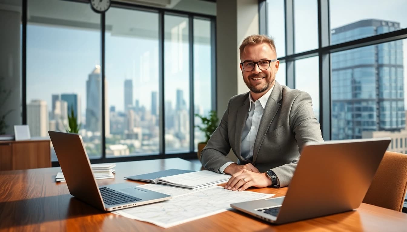 Delivering multi-state title and escrow services with professionalism in a modern office.