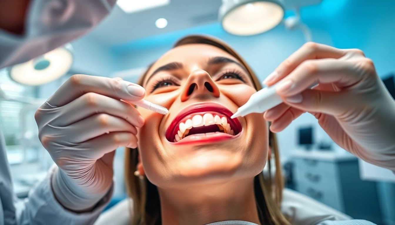 Teeth whitening behandeling voor tanden bleken Nijmegen in een moderne tandartspraktijk.