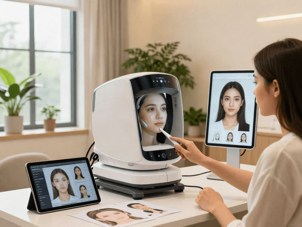 ClinicEvo better than QOVES comparison in a modern beauty technology studio