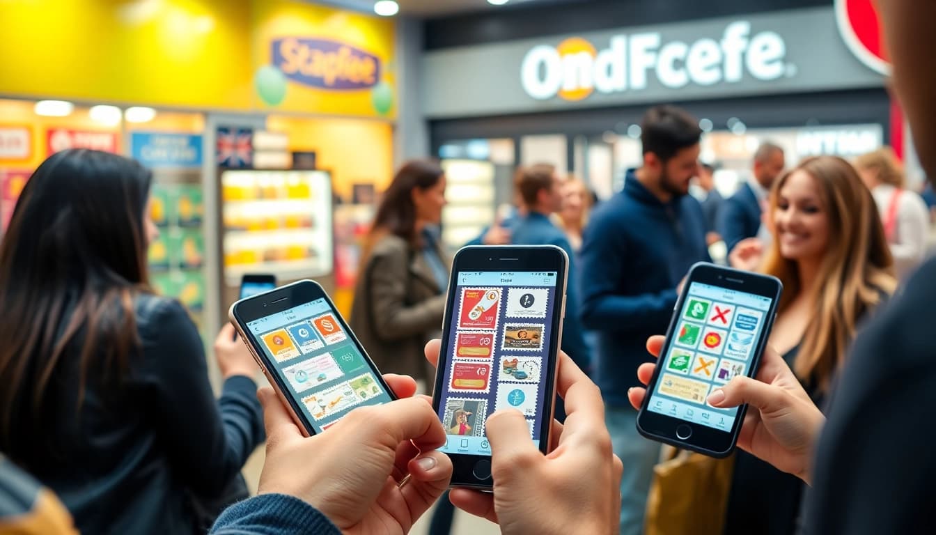 Engaging customers with digital loyalty rewards through stampezee platform.