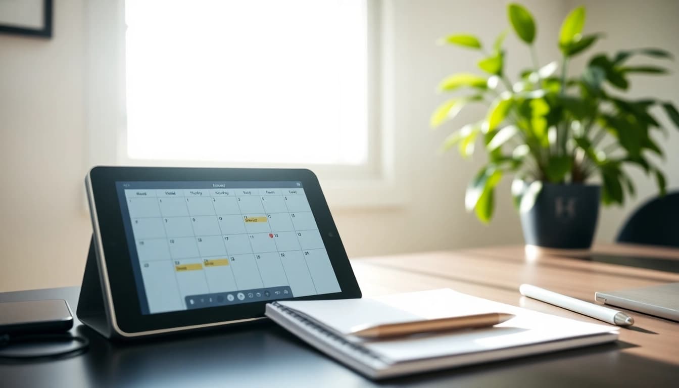 Effectively fix calendar conflicts automatically using streamlined scheduling tools in a professional workspace.
