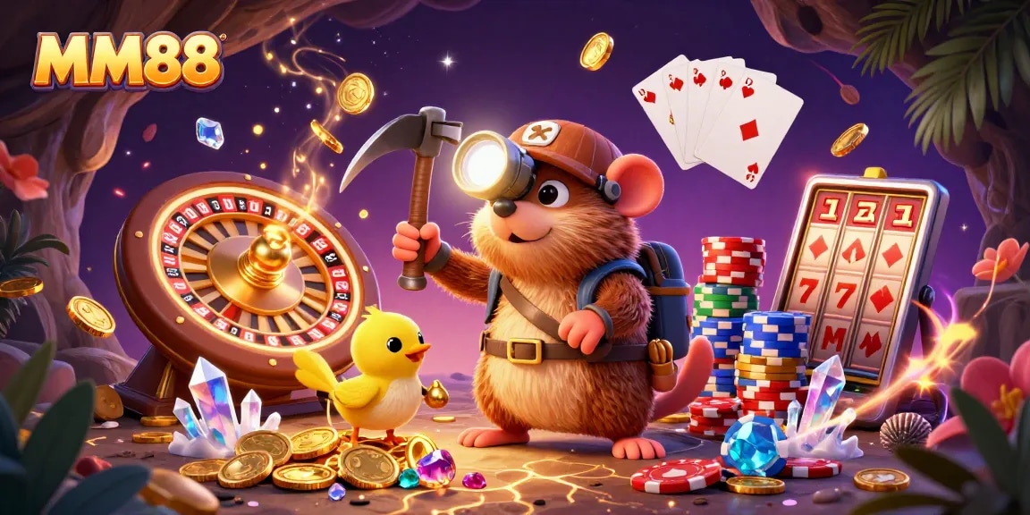 Experience thrill and excitement at MM88 with golden treasures and vibrant gameplay.