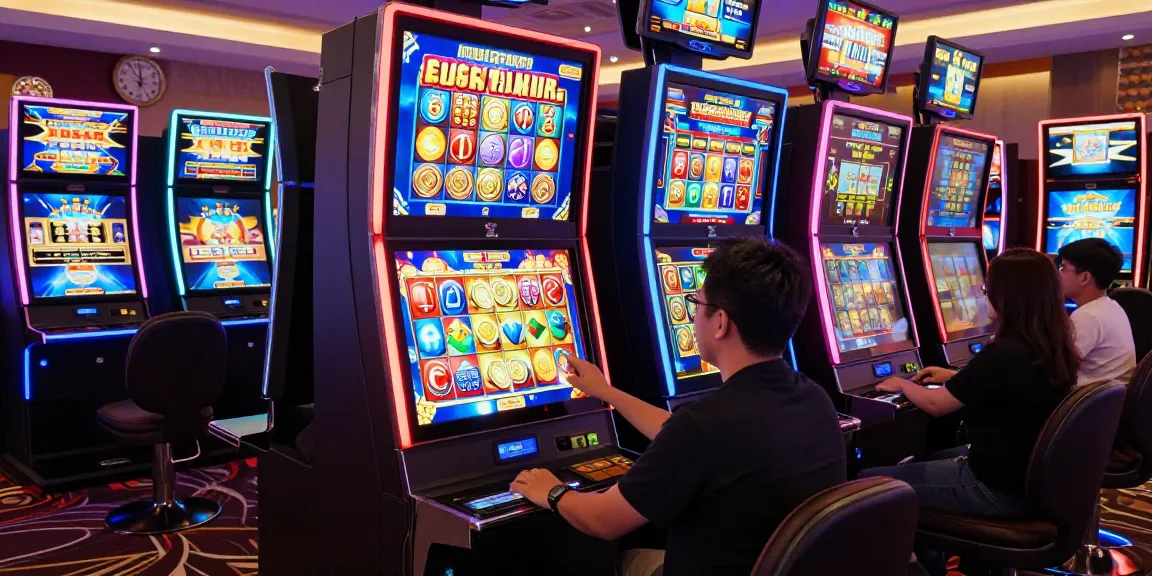 Exciting slot gacor hari ini gameplay scene with vibrant graphics and dynamic player interaction