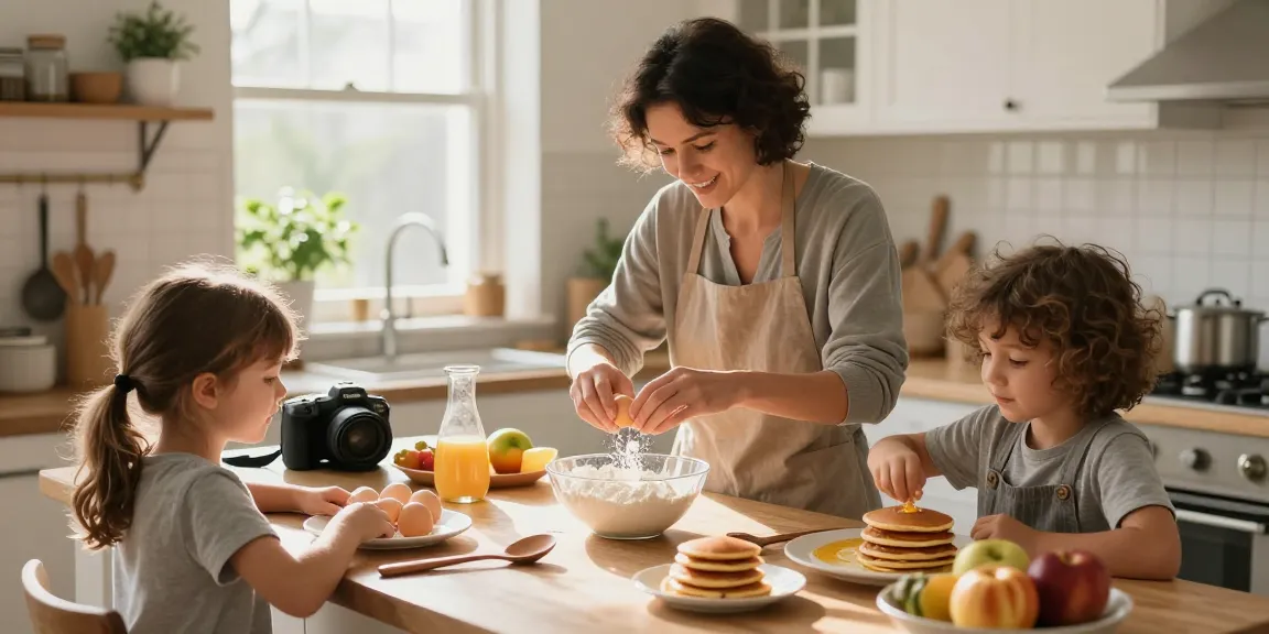 Menggunakan panduan dari https://www.eggfloattest.com/contact, keluarga memeriksa kesegaran telur sebelum memasak.