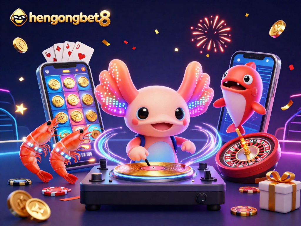 Experience the excitement of hengongbet8 with a vibrant casino scene full of energy and fun.