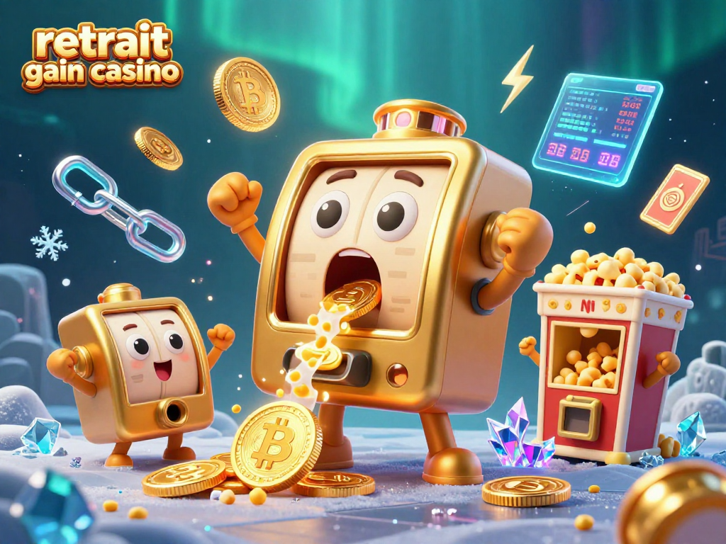 Recevez vos gains rapidement avec notre plateforme de retrait gain casino, illustrée par une machine à sous argentée.