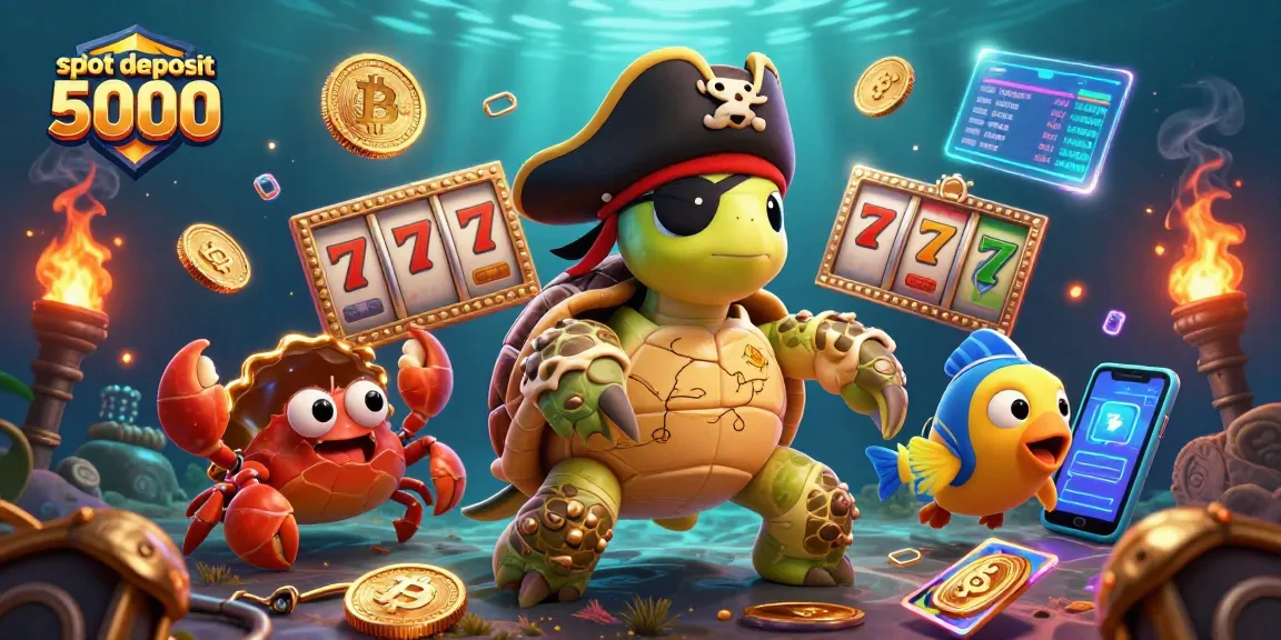 Mengaktifkan slot deposit 5000 yang gacor dan menarik dengan berbagai karakter unik dalam ilustrasi 3D