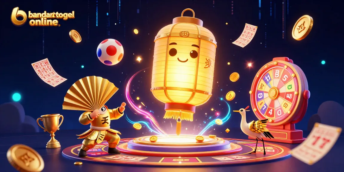 Play exhilarating games at bandar togel online while experiencing vibrant lottery elements and dynamic characters in action.
