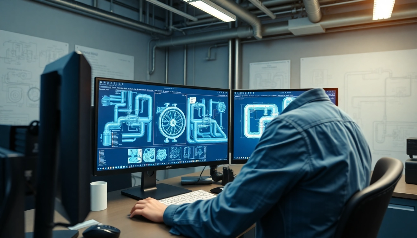 Visualize Plant 3D spools generation showcasing intricate designs in a digital workspace.