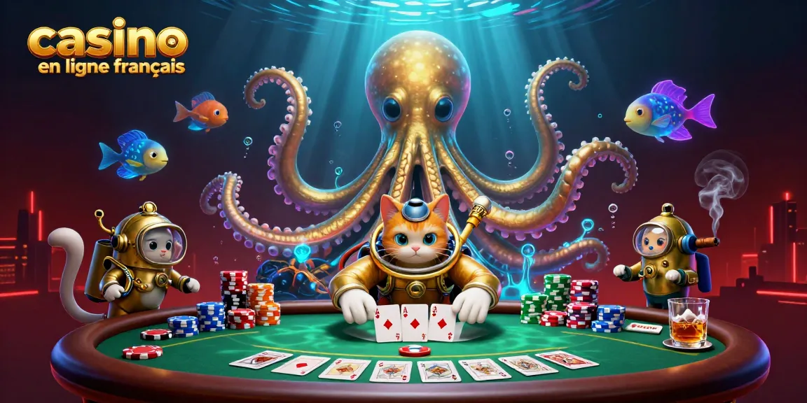 Affrontez le kraken dans un univers de casino en ligne français rempli de trésors et de jetons.