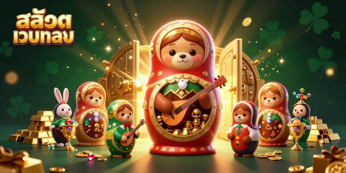 สล็อตเว็บตรง ค้นพบเสน่ห์ในคาสิโนออนไลน์ด้วย Matryoshka และความมีโชค