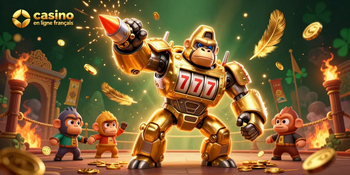 Revivez l'excitation des jeux de casino en ligne français avec ce visuel captivant.