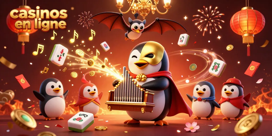 Gagnez des gains incroyables dans les casinos en ligne avec un pingouin fantôme joué à l'orgue d'or.