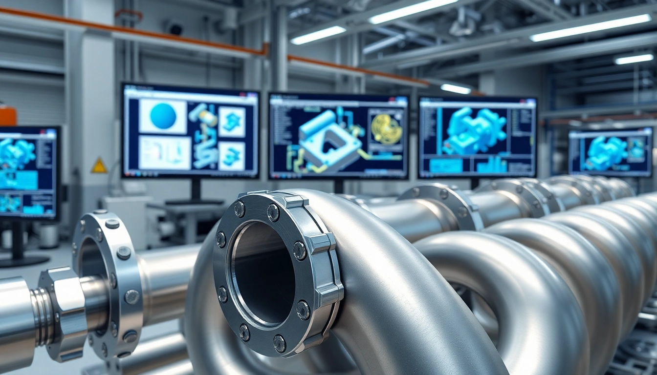 Visual representation of Plant 3D spools generation process in a modern engineering setting.