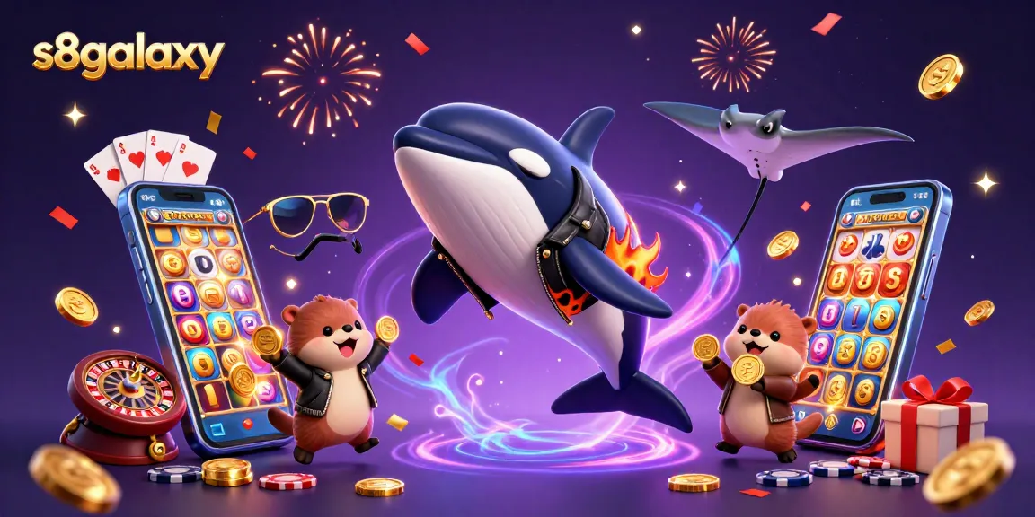 S8galaxy presents an exciting online casino experience with vibrant characters and dynamic gameplay.