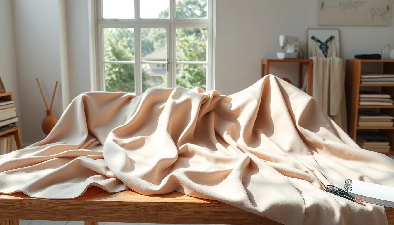 Ontdek kreukvrije stoffen met diverse texturen, perfect voor mode en interieur.
