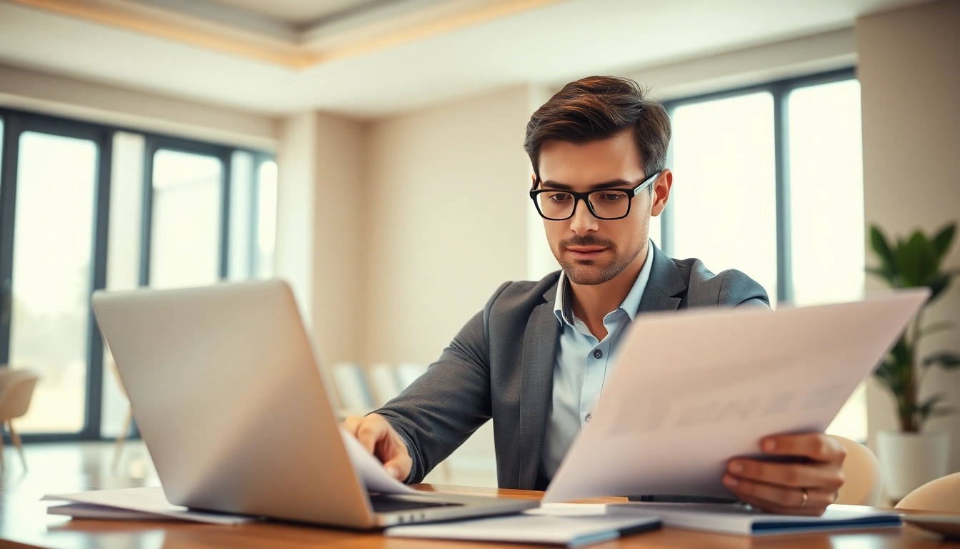 Calculate NY alimony calculator 2026 with a financial planner analyzing documents in a modern office.