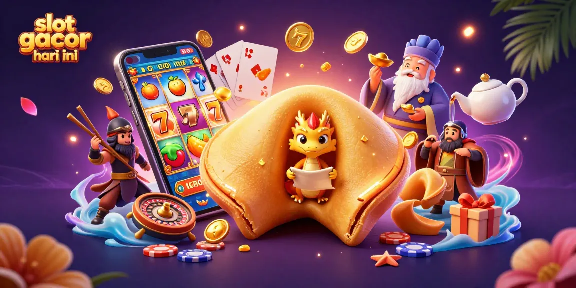 Permainan slot gacor hari ini ditampilkan dengan karakter unik dalam ilustrasi 3D yang menarik.