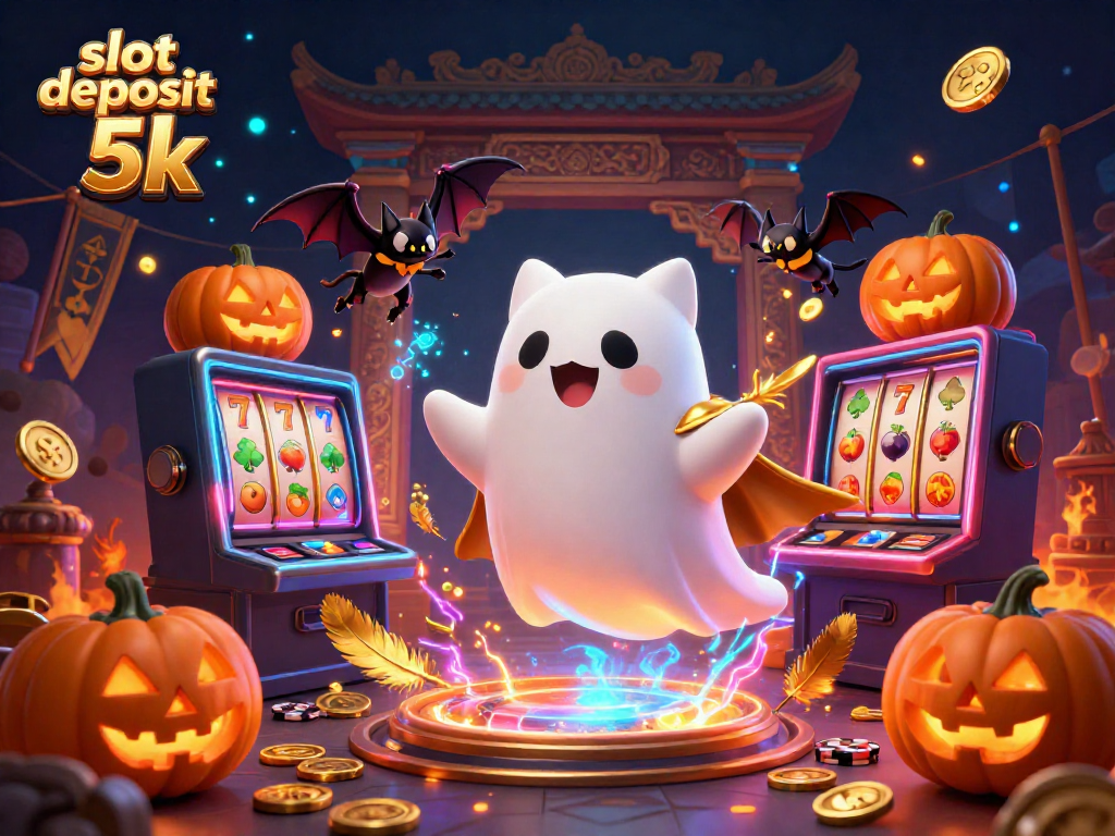 Engage in thrilling gameplay with slot deposit 5k, featuring vibrant characters and dynamic gaming elements.