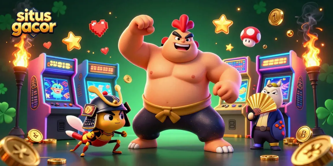 Engage with situs gacor featuring a powerful sumo rooster, fierce samurai cricket, and golden fan tanuki.