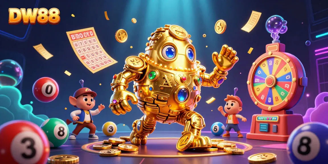 Engage with the vibrant world of DW88's gaming experience enriched with golden treasures and dynamic casino themes.