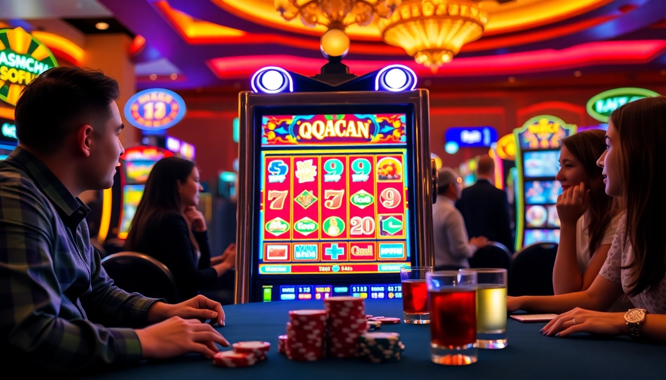 Mainkan qqmacan slot dengan keseruan di kasino online yang penuh warna dan energi.